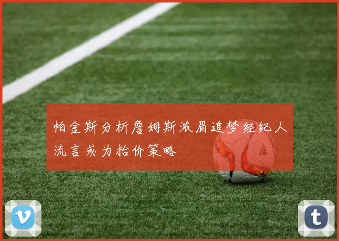 帕金斯分析詹姆斯浓眉追梦经纪人流言或为抬价策略